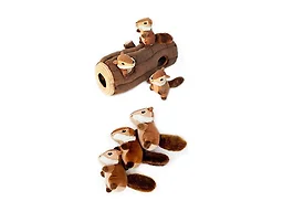 ZIPPY PAWS IPL-ZIPPY_1093 X-Large XL Burrow Log Set Brow