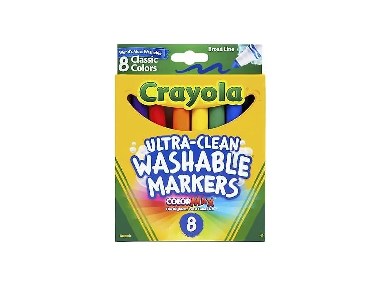 Crayola Washable Markers - Broad Point