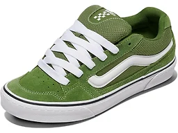 Vans Men's Caldrone Shoe, Suede/Mesh Twist of Lime, 9.5