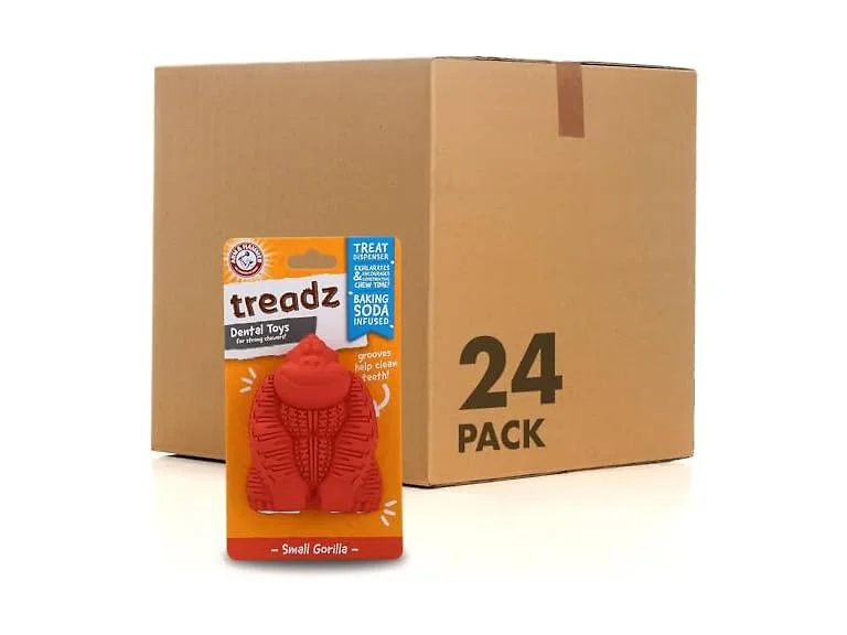 Arm and Hammer for Pets Super Treadz Mini Gorilla 24 Pack
