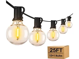 TAICORE NS1014025 outdoor string lights