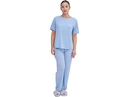 Talmont MQ-PJ-BLU-S S Talmont Womens Pajama 2pc Lo