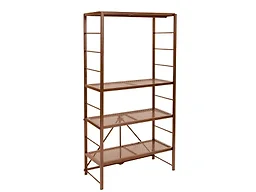 Origami R2-16W 4 Tier Adjustable Shelf Rack Bronze