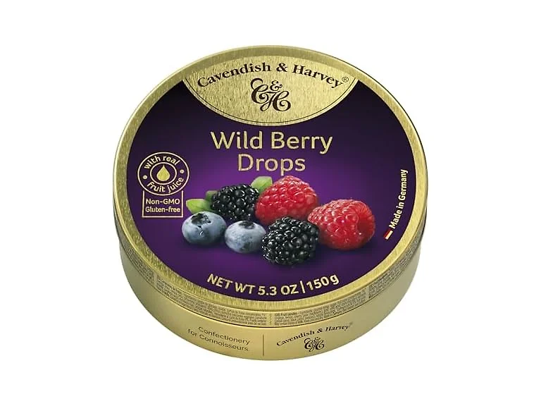 9pk C&H Wild Berry Drops 175g