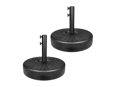 Simple Deluxe 20" Umbrella Base Stand, 2 Pack