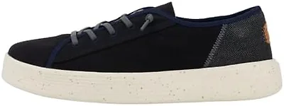 Hey Dude Mens Shoes, Cody Coastline, Black/Navy, 40