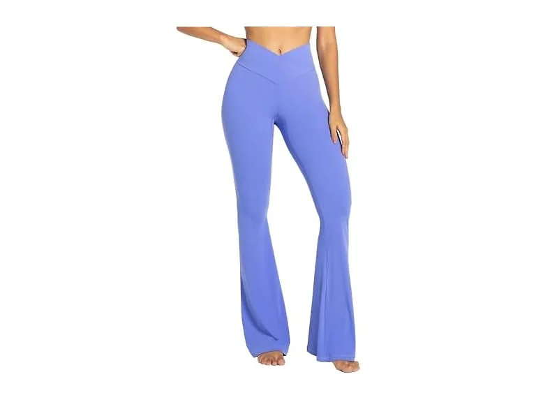Sunzel Flare Leggings 30in XL Periwinkle