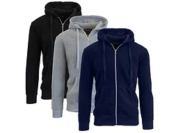 GBH WC-----(Boy's 3PK Hoodie)  CFH-251  BK-HG-