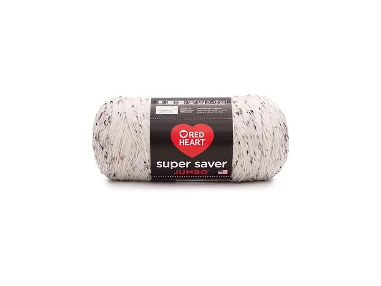 Red Heart Super Saver Jumbo Yarn Aran Fleck