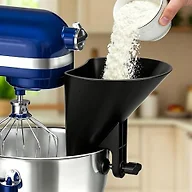 Kingofkings Flour Funnel for Kitchen Aid Mixer Accessories and Attachments