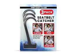 Gearu TJR-98226170-2PK 6-Pack Seatbelt Catcher, Seatb