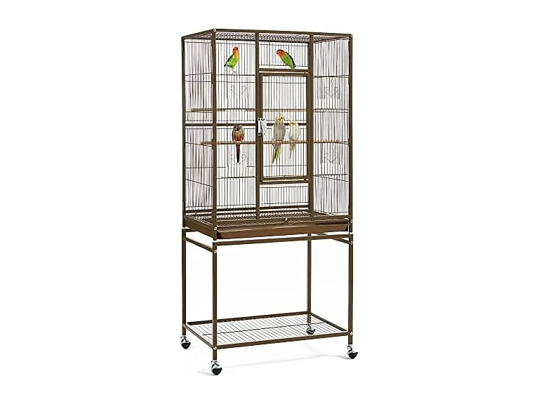 Yaheetech Wrought Iron Standing Large Parrot Cage