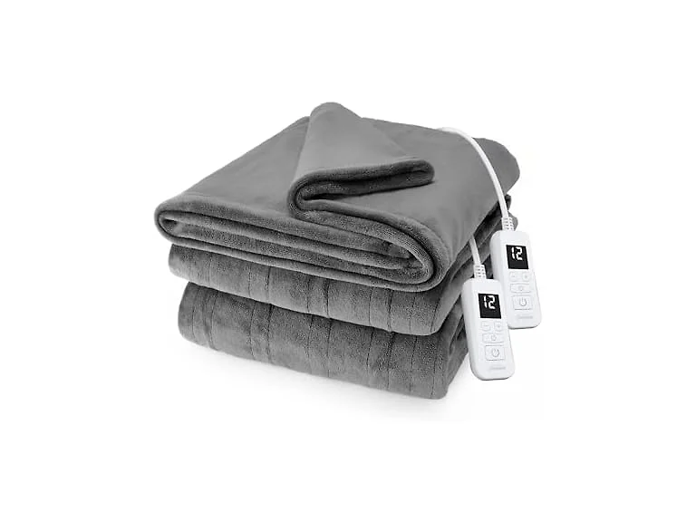 Sunbeam Royal Posh Velvet Heated Blanket