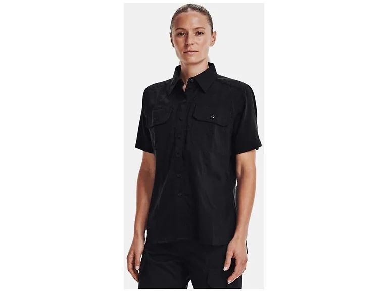 Under Armour Women's Workwear Short Sleeve Button Down