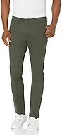 Goodthreads Men's Skinny-Fit 5-Pocket Chino Pants, -Olive, 28W x 34L