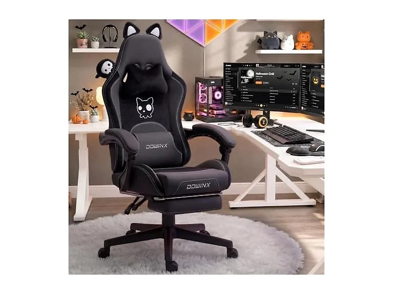 Dowinx Gaming Chair with Cat Ears