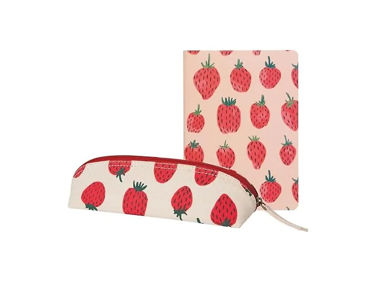 Jubilee Berry Sweet Notebook Pencil Case Paper Set