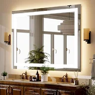 LED Bathroom Mirror Lighted Bathroom Vanity Mirror with Lights