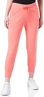 Amazon Essentials Women's Fleece Capri Jogger Sweatpants with Drawstring, Elastic Waist (Available in Plus Size), Coral Pink, X-Large