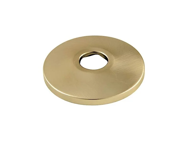 Kingston FL387 3/8" IPS Brass Flange, Brushed Brass