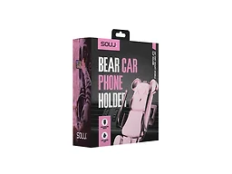 SOUJ PRS-SJ-BCVM-PNK Bear Car Vent Mount - Novelty 
