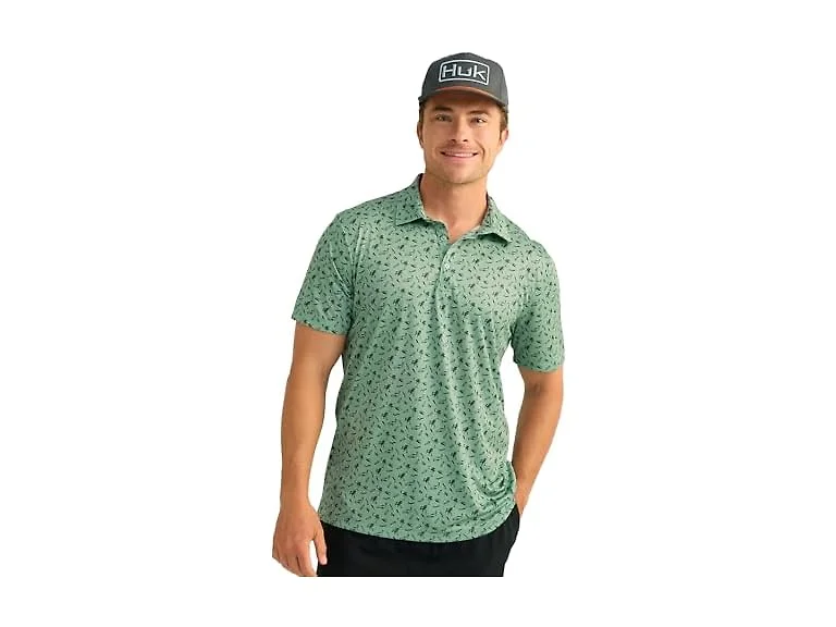 HUK Men's Pursuit Polo (Medium)