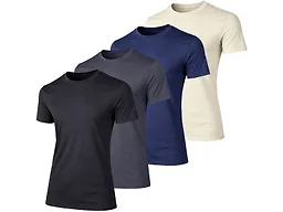 Non-Branded LC-----(Mens 4PK) / MT-6001 - BK-GY-NV-OW -