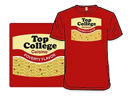 Top College Cuisine - Men's Small