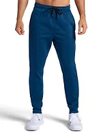 HEAD Men’s Precision Double Knit Jogger, Standard Fit, Stretch Midweight Material, Poseidon, Large