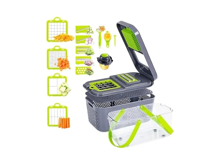 Miibox 22-in-1 Vegetable Cutter with Container