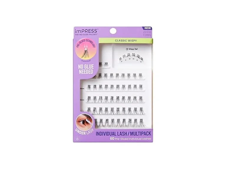 Kiss Impress False Eyelashes, 8mm-16mm