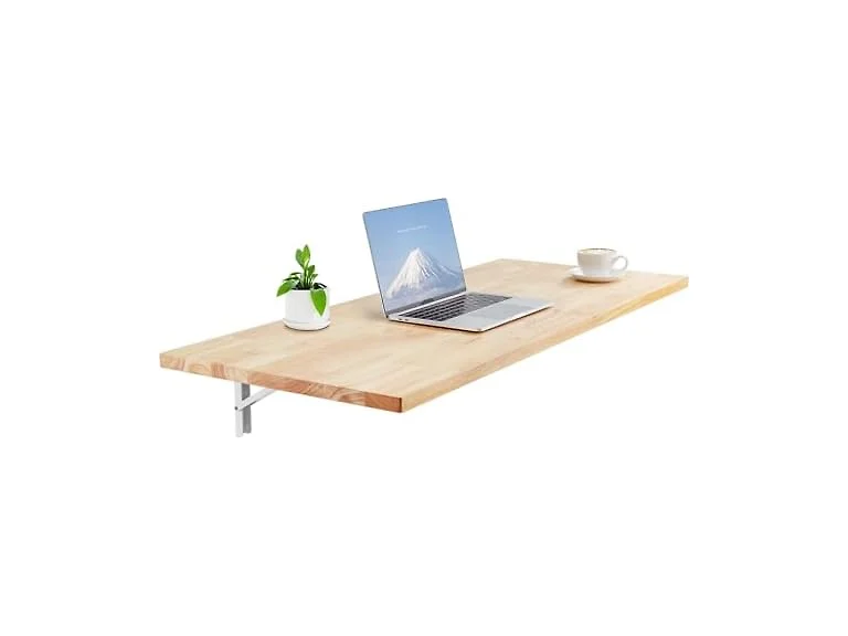 VEVOR Wall Mounted Folding Table, 47.2" x 19.7"