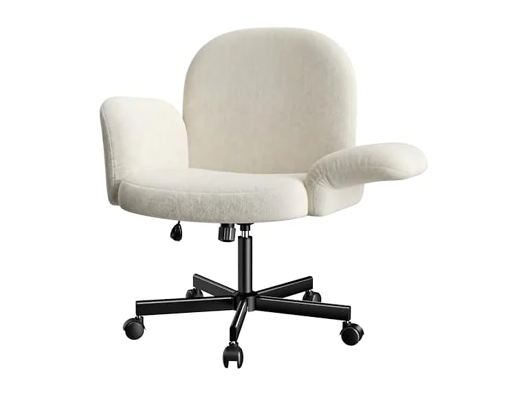 Marsail Criss Cross Chair, White