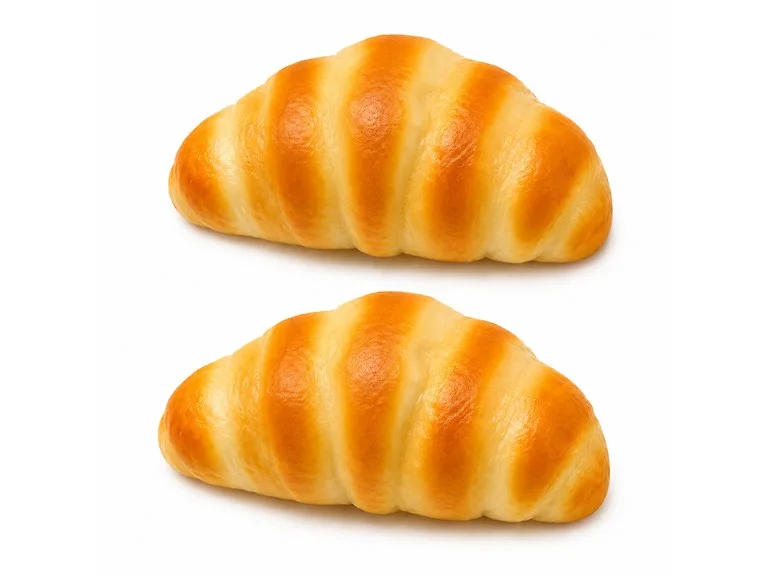 2-Pack Croissant Squishy Toy