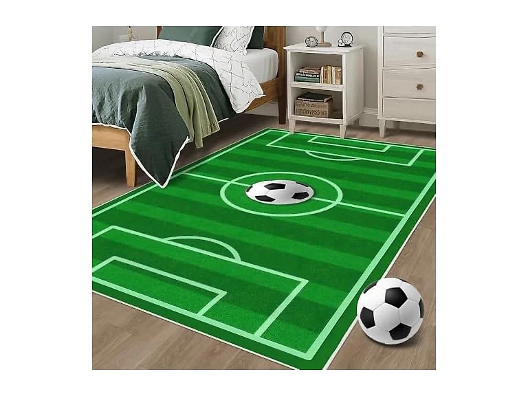 Kacvtuy Soccer Rug