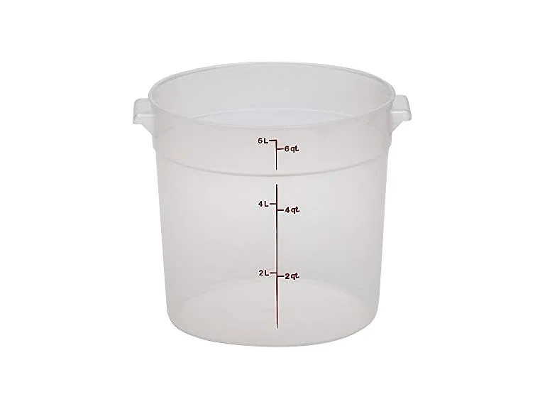 Cambro RFS6PP190 Camwear 6-Quart Round