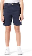 Levi Strauss Signature Gold Label Girls' Uniform Shorts, (New) Navy Blazer, 6