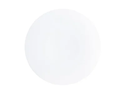 White Hammered Chargers - 13"