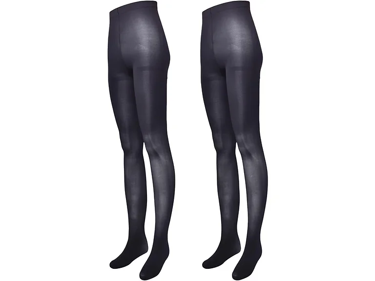GAP Women (Small-Medium) Opaque 2-pack True Black