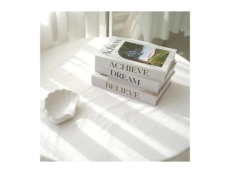 3 PCS Faux Decorative Books for Home