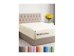 Hotel Luxury Single Fitted Sheet Only