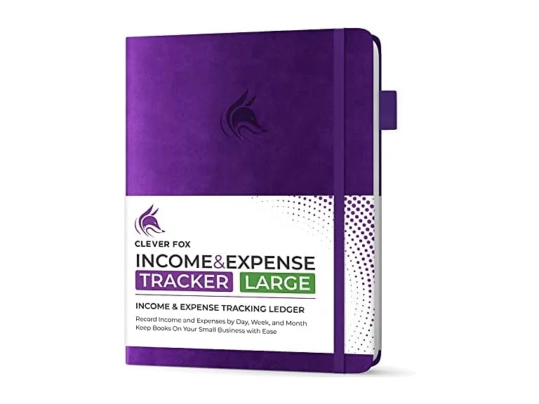 Income & Expense Tracker Ledger Book