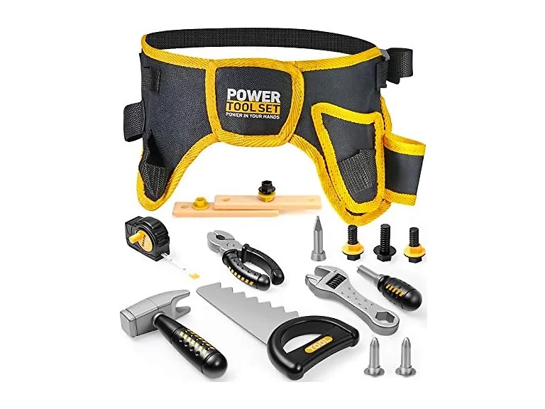Geyiie Kids Tool Set with Drill