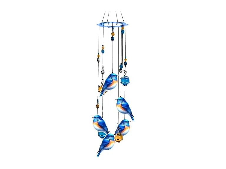 Spoontiques Bluebirds Wind Chime