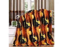 Luxury Home HPALS-THR Halloween Themed Throw Blanket