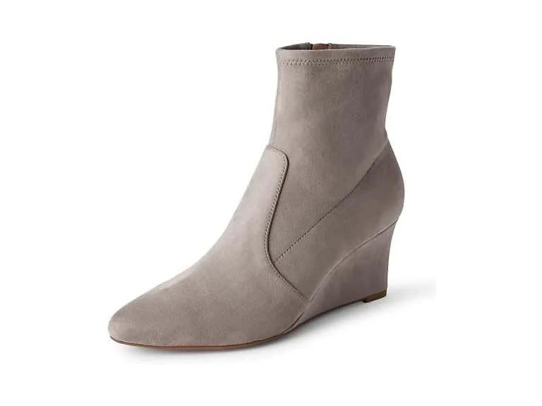 Amazon Essentials Women Wedge Zip Ankle Boots