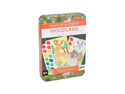 Paint by Numbers: Woodland