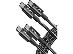 Anker A8753 2PK Anker USB C to USB C Cable, Type-C 60W Fas