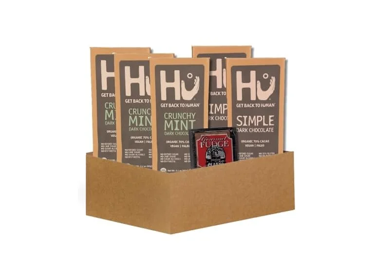 6 Item Set- Hu Chocolate Mint & Simple Bar & Claeys Fudge