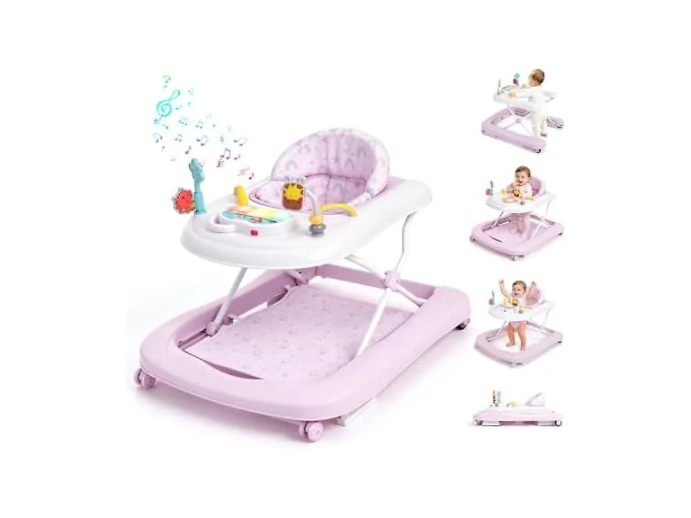 Dacoity Pink 5-in-1 Baby Walker